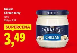 Lidl Chrzan tarty Krakus oferta