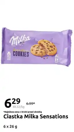 Action Ciastka Milka Sensations oferta