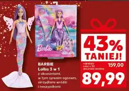 Kaufland BARBIE Lalka 3 w 1 oferta