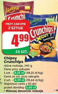 Dino Chipsy CRUNCHIPS oferta