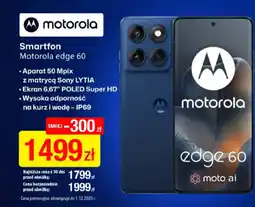 RTV EURO AGD Smartfon Motorola edge 60 oferta