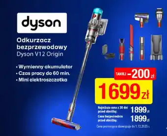 Odkurzacz bezprzewodowy Dyson V12 Origin