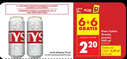 Biedronka Piwo Tyskie Gronie, puszka 500ml oferta