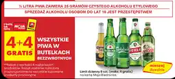 Biedronka Wszystkie piwa w butelkach bezzwrotnych oferta