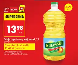 Biedronka Olej rzepakowy Kujawski, 2l oferta