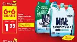 Biedronka Woda Nałęczowska, 6x1,5l oferta