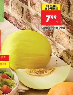 Biedronka Melon żółty na wagę oferta