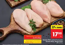Biedronka Świeży filet z piersi kurczaka Kraina Mięs, Mega Paka oferta