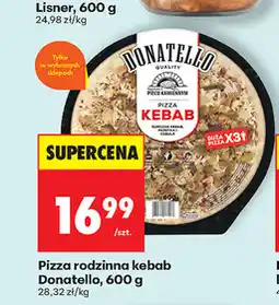 Biedronka Pizza rodzinna kebab Donatello, 600 g oferta