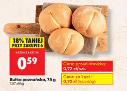 Biedronka Bułka poznańska oferta