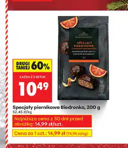 Biedronka Specjały piernikowe Biedronka oferta