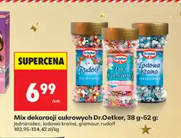 Biedronka Mix dekoracji cukrowych Dr. Oetker oferta