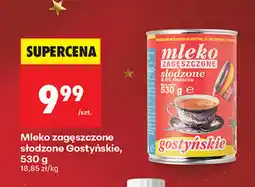 Biedronka Mleko zagęszczone słodzone Gostyńskie oferta