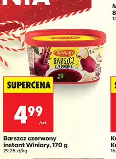 Biedronka Barszcz czerwony instant Winiary oferta