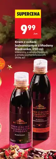 Biedronka Krem z octem balsamicznym z Modeny Biedronka oferta