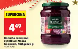 Biedronka Kapusta czerwona z jabłkiem Nasza Spiżarnia oferta