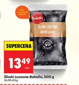 Biedronka Śliwki suszone Bakello oferta