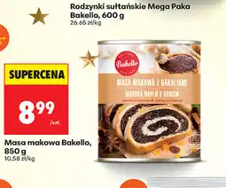 Biedronka masa makowa Bakallo oferta