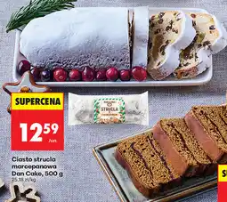 Biedronka Ciasto strucla marcepanowa Dan Cake oferta