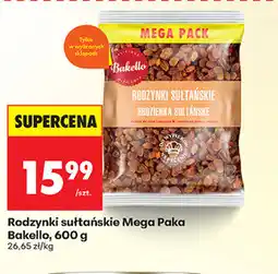 Biedronka Rodzynki sułtańskie Mega Paka oferta