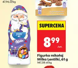 Biedronka Figurka mikołaj Milka Lentilki oferta