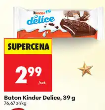 Biedronka Baton Kinder Delice oferta