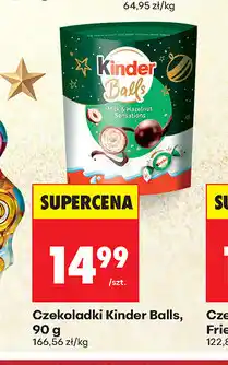 Biedronka Czekoladki Kinder Balls oferta