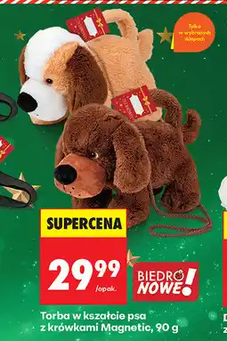 Biedronka Torba w kształcie psa z krówkami Magnetic oferta