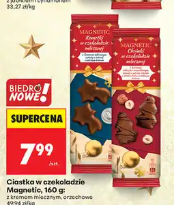 Biedronka Ciastka w czekoladzie Magnetic oferta