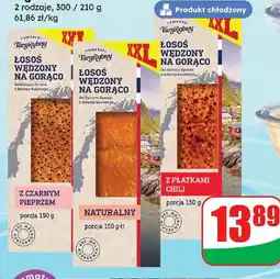 Dino Łosoś wędzony na gorąco z płatkami chili Targ Rybny oferta