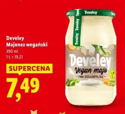 Lidl Majonez wegański Develey oferta