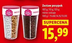 Lidl Zestaw posypek Lidl oferta