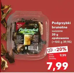 Kaufland Podgrzybki brunatne suszone 20 g Kaufland oferta