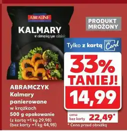 Kaufland Kalmary panierowane w krążkach 500 g Abramczyk oferta