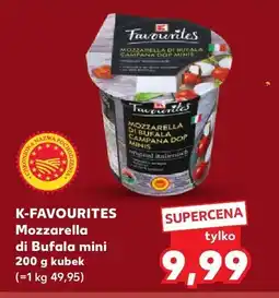 Kaufland Mozzarella di Bufala mini K-Favourites oferta
