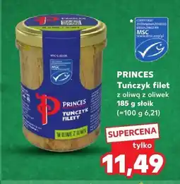 Kaufland Tuńczyk filet z oliwą z oliwek Princes oferta