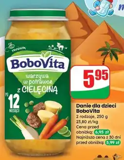 Dino Danie dla dzieci warzywa w potrawce z cielęciną BoboVita oferta