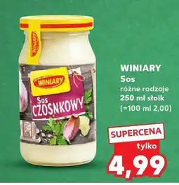 Kaufland Sos, różne rodzaje Winiary oferta