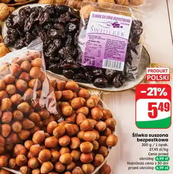 Śliwka suszona bezpestkowa