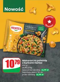Dino Makaron na patelnię z kurkami Hortex oferta