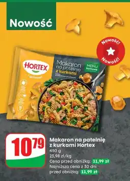 Dino Makaron na patelnię z kurkami Hortex oferta