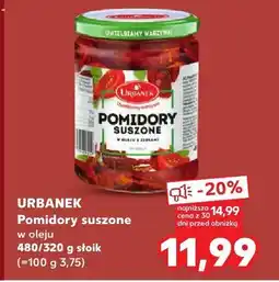 Kaufland Pomidory suszone w oleju Urbanek oferta
