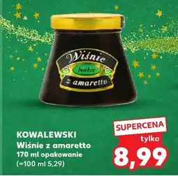 Kaufland Wiśnie z amaretto 170 ml Kowalewski oferta