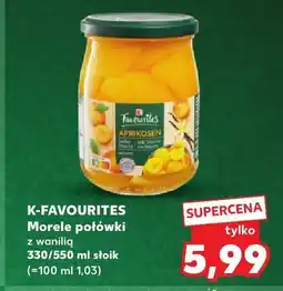 Kaufland Morele półówki w wanilią K-Favourites oferta
