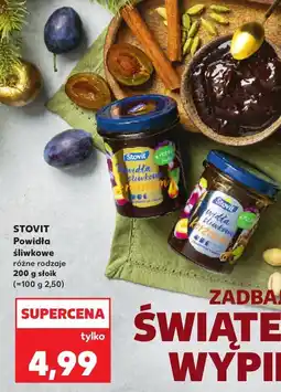 Kaufland Powidła śliwkowe, różne rodzaje Stovit oferta