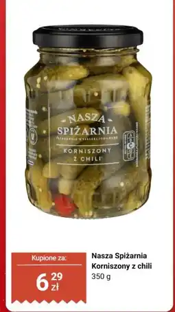 Biedronka Korniszony z chili Nasza Spiżarnia oferta