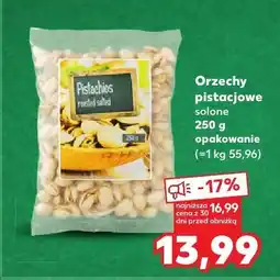 Kaufland Pistacje solone 250 g Kaufland oferta