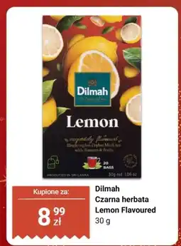 Biedronka Czarna herbata Dilmah Lemon Flavoured oferta