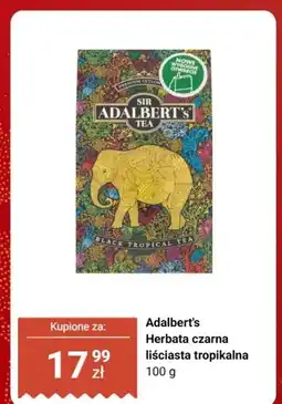 Biedronka Herbata Adalbert's czarna liściasta tropikalna oferta