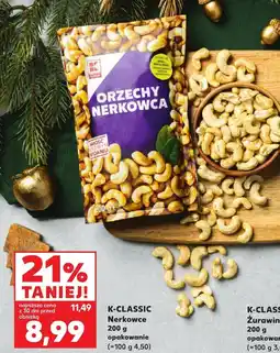 Kaufland Orzechy nerkowca K-Classic oferta